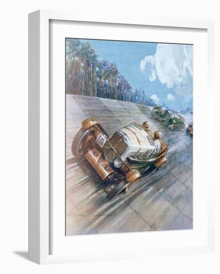 Motor Racing, 1930-null-Framed Giclee Print