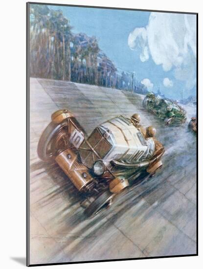 Motor Racing, 1930-null-Mounted Giclee Print