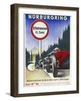 Motor Racing 1930s-null-Framed Premium Giclee Print