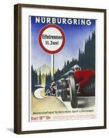 Motor Racing 1930s-null-Framed Giclee Print