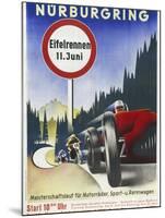 Motor Racing 1930s-null-Mounted Giclee Print