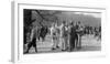 Motor racing meeting at Donington Park, Leicestershire, late 1930s-Bill Brunell-Framed Photographic Print