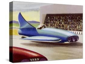 Motor Racing with Atom-Powered Vehicles-null-Stretched Canvas