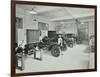 Motor Room, Wandsworth Technical Institute, London, 1937-null-Framed Photographic Print