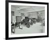 Motor Room, Wandsworth Technical Institute, London, 1937-null-Framed Photographic Print