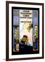 Motor Transport Corps-E.r. Euler-Framed Art Print