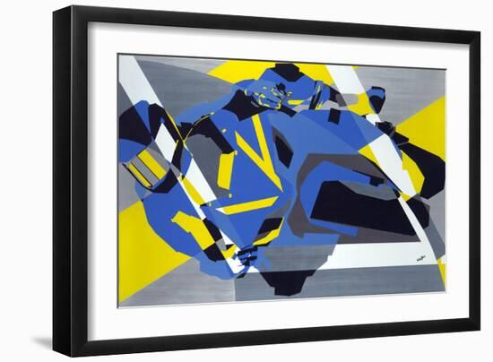 Motorbike 1-Olivia Davis-Framed Giclee Print