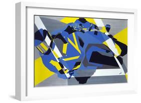 Motorbike 1-Olivia Davis-Framed Giclee Print