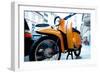 Motorbike in Berlin-Felipe Rodriguez-Framed Photographic Print
