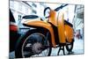 Motorbike in Berlin-Felipe Rodriguez-Mounted Photographic Print