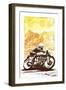 Motorbike-Hens Teeth-Framed Giclee Print