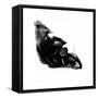 Motorbike-Fran Sutton-Framed Stretched Canvas