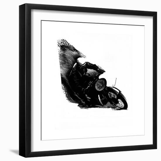 Motorbike-Fran Sutton-Framed Giclee Print