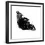 Motorbike-Fran Sutton-Framed Giclee Print