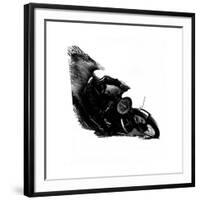 Motorbike-Fran Sutton-Framed Giclee Print