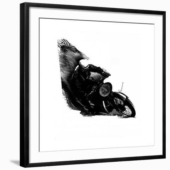 Motorbike-Fran Sutton-Framed Giclee Print