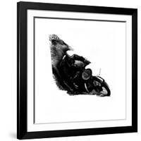 Motorbike-Fran Sutton-Framed Giclee Print