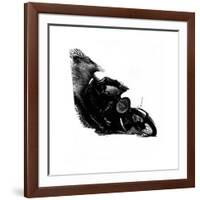 Motorbike-Fran Sutton-Framed Giclee Print