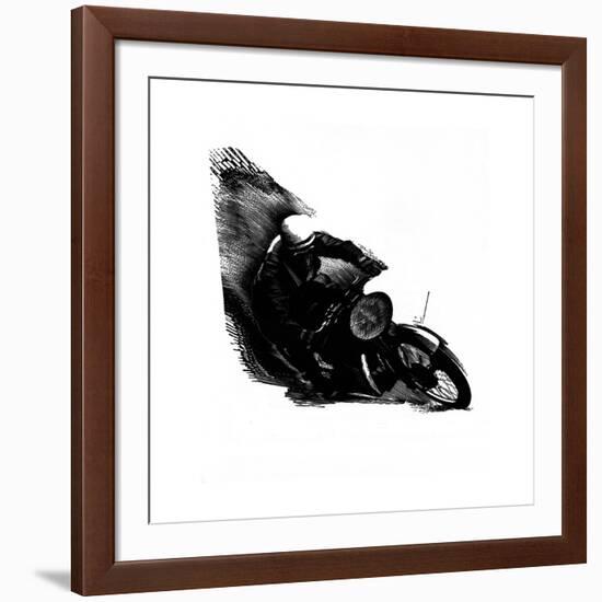 Motorbike-Fran Sutton-Framed Giclee Print