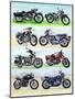 Motorbikes, 2007-Alex Williams-Mounted Giclee Print