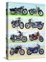 Motorbikes, 2007-Alex Williams-Stretched Canvas