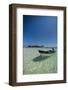 Motorboat anchoring in the turquoise waters of El Acuario, San Andres, Caribbean Sea, Colombia, Sou-Michael Runkel-Framed Photographic Print