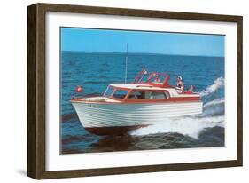 Motorboat-null-Framed Art Print