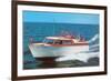 Motorboat-null-Framed Art Print