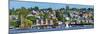 Motorboats along Lake Union, Seattle, King County, Washington State, USA-null-Mounted Photographic Print