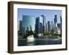 Motorboats in a River, Chicago River, Chicago, Cook County, Illinois, USA 2010-null-Framed Photographic Print