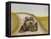 Motorcar, 1985-Gillian Lawson-Framed Stretched Canvas