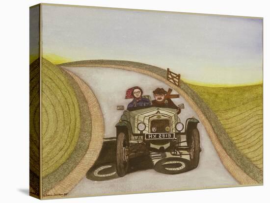 Motorcar, 1985-Gillian Lawson-Stretched Canvas