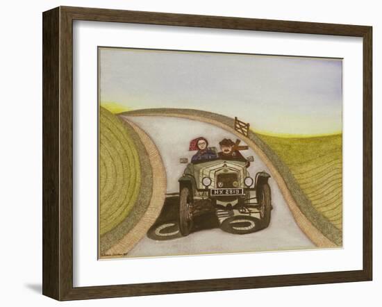 Motorcar, 1985-Gillian Lawson-Framed Giclee Print