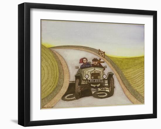 Motorcar, 1985-Gillian Lawson-Framed Giclee Print