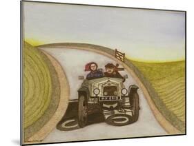 Motorcar, 1985-Gillian Lawson-Mounted Giclee Print