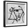 Motorcycle, 1895-null-Framed Giclee Print