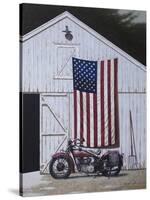 Motorcycle Barn-Zhen-Huan Lu-Stretched Canvas