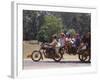 Motorcycle Bus, Cambodia-Mark Hannaford-Framed Photographic Print