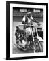 Motorcycle Chimp-null-Framed Photographic Print