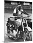 Motorcycle Chimp-null-Mounted Photographic Print