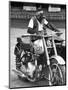 Motorcycle Chimp-null-Mounted Photographic Print