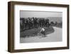 Motorcycle competing in the South Wales Auto Club Caerphilly Hillclimb, Wales, pre 1915-Bill Brunell-Framed Photographic Print