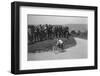 Motorcycle competing in the South Wales Auto Club Caerphilly Hillclimb, Wales, pre 1915-Bill Brunell-Framed Photographic Print