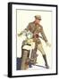 Motorcycle Cop-null-Framed Giclee Print