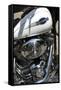 Motorcycle Engine-Tony Craddock-Framed Stretched Canvas