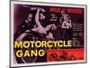 Motorcycle Gang, 1957-null-Mounted Art Print