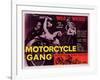 Motorcycle Gang, 1957-null-Framed Art Print