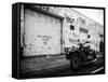 Motorcycle Garage in Brooklyn-Philippe Hugonnard-Framed Stretched Canvas