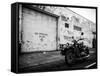 Motorcycle Garage in Brooklyn-Philippe Hugonnard-Framed Stretched Canvas