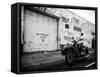 Motorcycle Garage in Brooklyn-Philippe Hugonnard-Framed Stretched Canvas